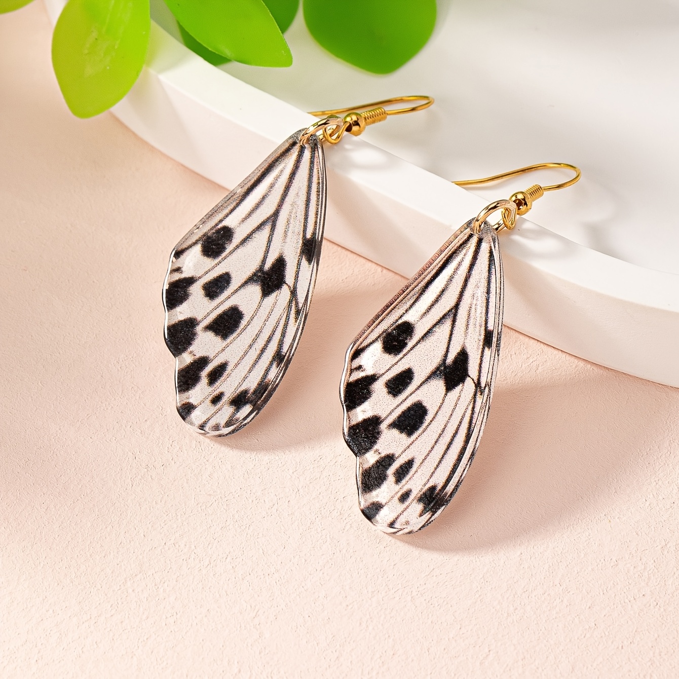 Punk Style Butterfly Wing Earrings — Vintage Gift